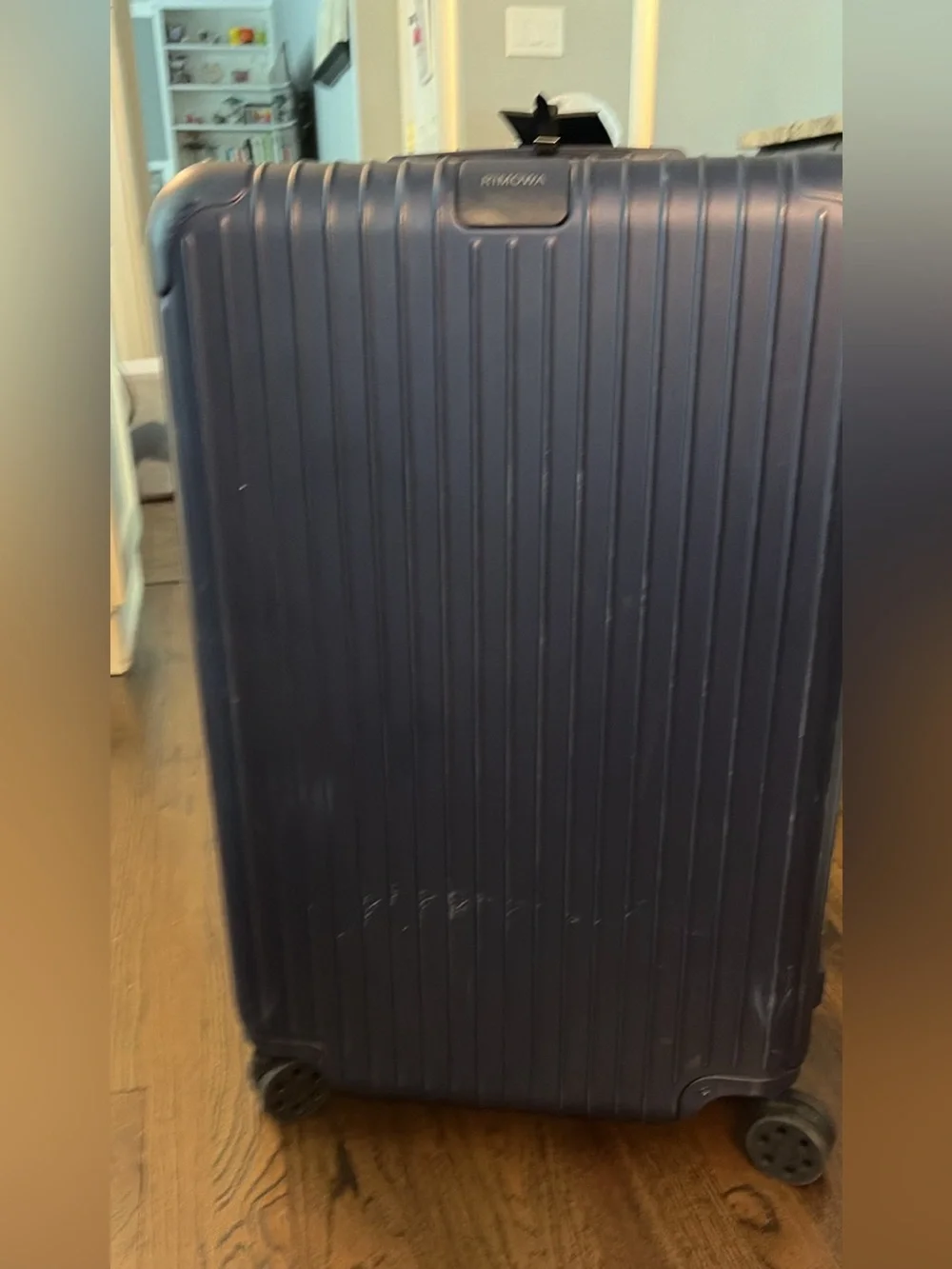 RIMOWA Navy essential Check-In L Blue Multiwheel Hard-Shell Suitcase